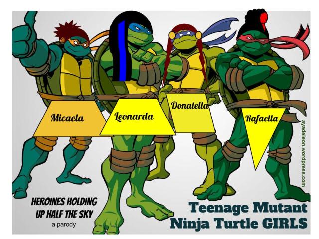 Tmnt girls, Tmnt, Teenage ninja turtles