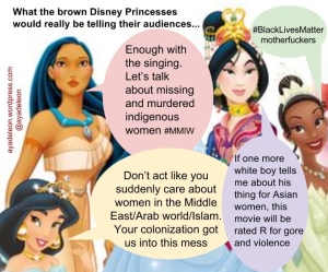 Disney Brown Princesses